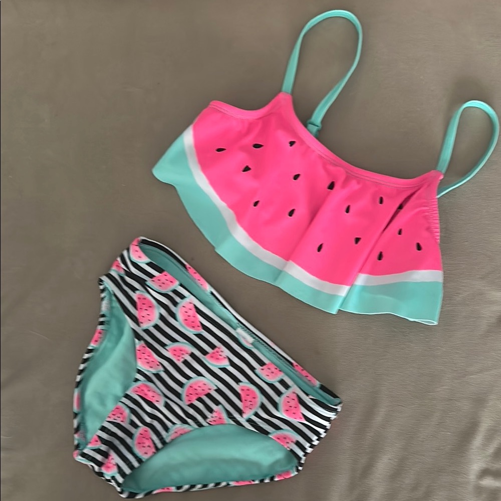 Justice Watermelon Bikini Set